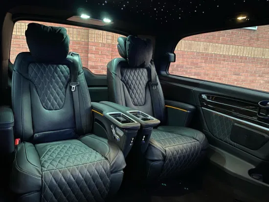 Роскошное кресло Benz Van с откидной спинкой, оригинальное автокресло на заказ для преобразования Vito